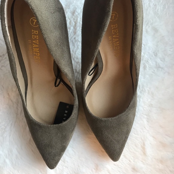 mandee Shoes - Mandee’s Green High Heels